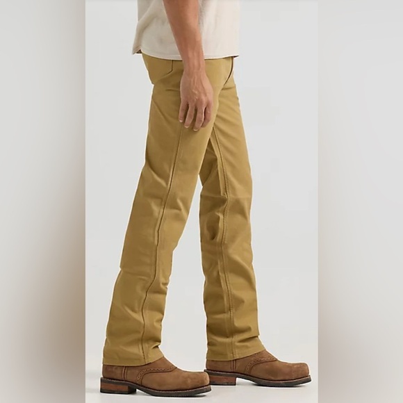 Wrangler Premium Performance Tough Comfort Cowboy Cut Slim Fit Canvas Jeans - Picture 2 of 7